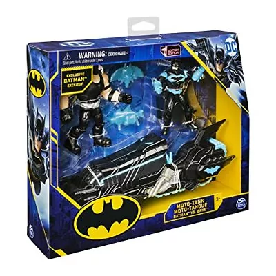 SPIN-MASTER DC MOTO-TANK BANE VS BATMAN 1st Edition W/ 12 Accessories Brand New • $19.49