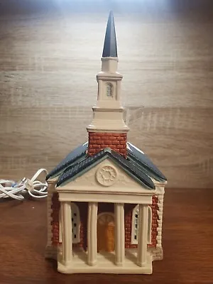 Dickens Keepsake Church Christmas Village 1994 Vintage *WORKS* O'Well Novelty • $15