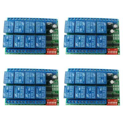 R421A08 8CH DC 12V RS485 Relay Module Modbus RTU 485 Remote Control Switch • $4.86