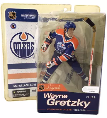 McFarlane's SportsPicks Edmonton Oilers Wayne Gretzky Collectible Figurine • $24.95