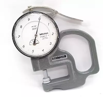 Mitutoyo 7326 Dial Thickness Gage With Case .0001  - .050  • $64.99