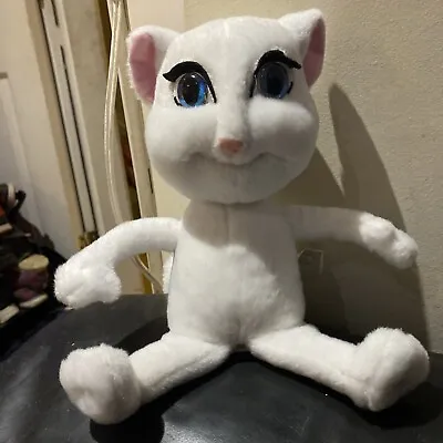 Talking Tom & Friends Plush -Talking Angela Interactive Soft Toy Cat By Dragon-i • £10