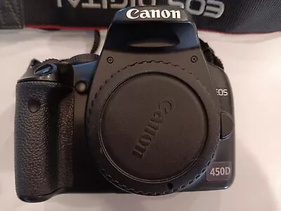 Canon EOS 450D DSLR Digital Camera 12.2 MP BODY ONLY With Charger. • $100