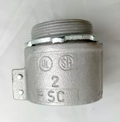 Box Of 10 Thomas & Betts Xc 406 2  Squeeze Connectors Straight For Fmc • $50