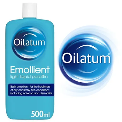 £13 • Buy Oilatum Emollient 500ml Light Liquid Paraffin Eczema Dermatitis Bath Dry Itchy