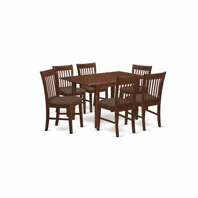 7  Pc  Kitchen  Nook  Dining  Set  -Table  With  Leaf  And  6  Dining  Chairs • $580.34