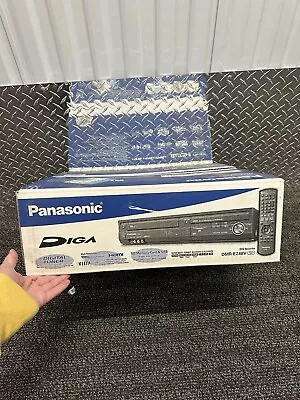 Panasonic DMR-EZ48V DVD VCR VHS Combo Player Recorder W/1080p Digital Turner Box • $490