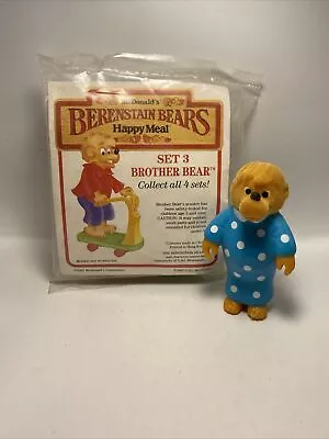 1986 Bernstein Berenstain Bears Mama And Brother McDonalds Happy Meal Toys LB1 • $8