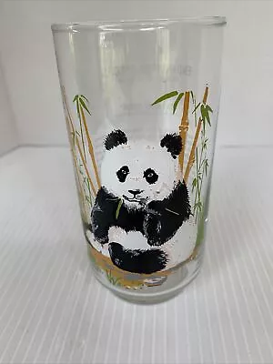 Vintage Burger Chef 1978 Collectors Glasses Endangered Species Giant Panda EUC • $11.99