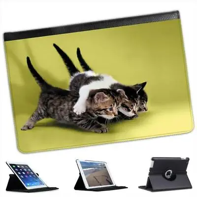 Cats Folio Leather Case For IPad Mini & Retina • £11.99