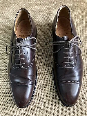 Church’s Lowick Women’s Brown Leather Cap Toe Oxford Shoes Size UK 5 || EU 38 • $165