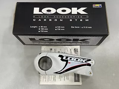 Look HSD Carbon Stem (90mm100mm110mm) White • $220