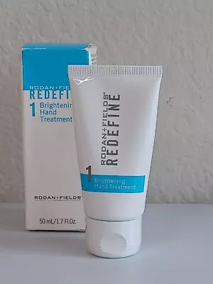 RODAN + FIELDS Redefine 1 Brightening Hand Treatment 1.7 Fl Oz ~ New • $22