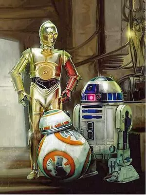 $15.28 • Buy Star Wars 5D FULL Diamond Painting Kits Gift Round Drill Disney Gift