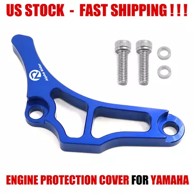For Yamaha YFZ450 Blue Motor Engine Case Saver Chain Guard Billet CNC 2004-2013 • $12.99