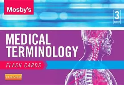 Mosby's Medical Terminology Flash Cards 3e Mosby Good Book • $15.09