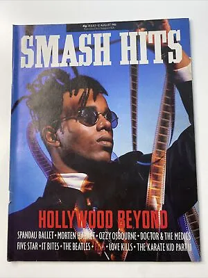Hollywood Beyond : Smash Hits Magazine -1986 - Morten Harket Poster / Five Star • £16.95