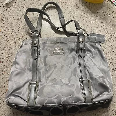 Coach Bag In Grey Pre Owned • £48.26