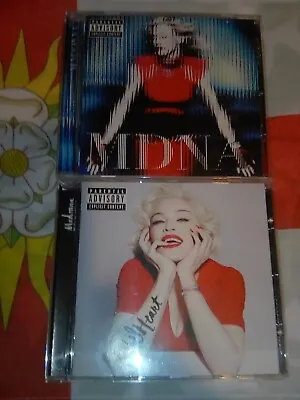 £6.50 • Buy Madonna Rebel Heart & Madonna MDNA CD MINT