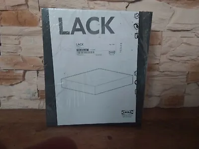2x Original New Ikea LACK Floating Wall Mount Shelf Display Lack 30 X 26cmBlack • £20