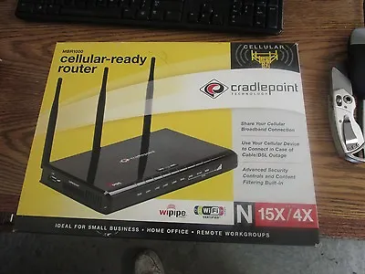Cradlepoint Technlolgy Model: MBR1000 Wireless Router. Gently Used Stock  • $44.99