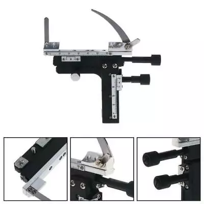 Microscope Attachable Mechanical Stage X-Y Moveable Caliper Vernier With Scale • £11.79