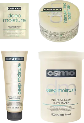 OSMO Deep Moisture Hair Treatment Mask Deep Conditioning Hair Mask Hair Care • £2.95