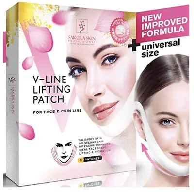 V Line Mask Neck Mask Face Lift V Lifting Chin Up Patch Double Chin Reducer  • $14.97