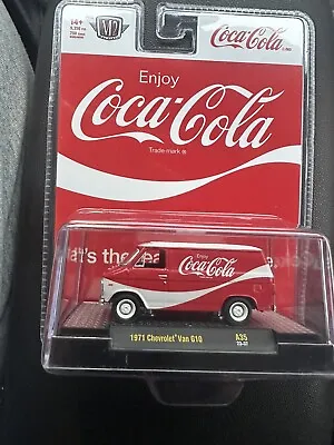 M2 Machines Coca-Cola 52500-A35  1971 Chevrolet Van G10 • $16.99