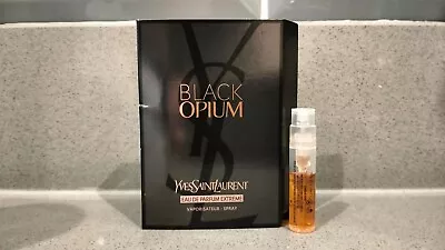 Yves Saint Laurent Black Opium Extreme Ladies Sample 1.2ml Eau EDP Vial Spray • £3.99