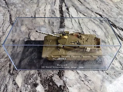 £10 • Buy DeAgostini 1:72 Scale Merkava III Tank In Crystal Case (Israel - 1990)