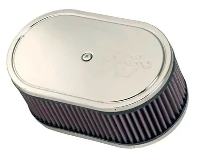 K&N Filters 56-1210 For Custom Racing Assembly DDO 9x5-1/2  Oval 3-1/4  Vent • $251.16