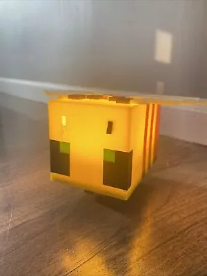 Minecraft Yellow Bee Figural Mood Light | 5 Inches Tall Works • $15