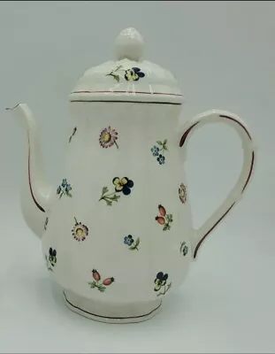 Villeroy & Boch Petite Fleur Coffee Or Teapot Tea Pot 9  Tall • $79.99