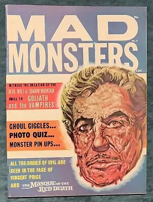 Mad Monsters #9  Winter 1964  Charlton Magazine • $59.98