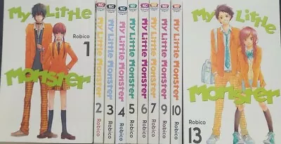 My Little Monster Vols 1-13 English Manga Graphic Novel New Lot Books Complete  • $129