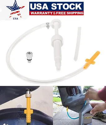 Marine Lower Unit Gear Oil Pump Manual Lube Change Boat Kit For Mercury Outboar • $9.99