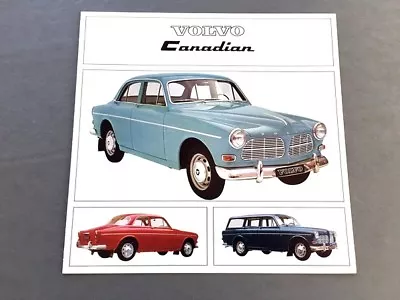 1965 1966 Volvo Canadian B18 122 125 124 Original Car Sales Brochure Folder • $15.96