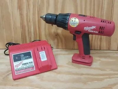 Milwaukee Power Plus 0524-20 18V 1/2” Hammer Drill & Charger  • $34.99