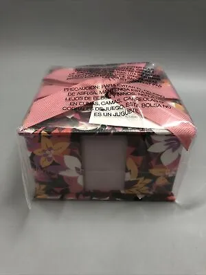 Vera Bradley Note Cube With 400 Blank Sheets And Black Ink Pen Cute Paper Holder • $15.75