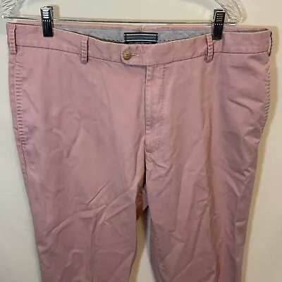 Peter Millar Mens Pants Men’s 36 Pink Washed 100% Cotton Chino Golf Preppy • $24.99