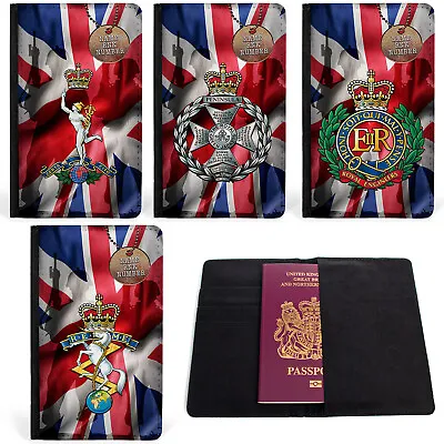 Personalised Military Passport Case Travel ID Card Holder Official Product • £8.95