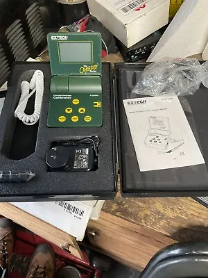 OYSTER 412355 Current & Voltage Calibrator Meter & Test Lead Probe & Case *16F3* • $300