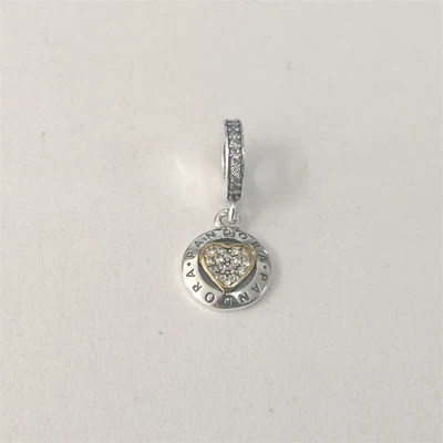 £22 • Buy Bead Heart S925 ALE Signature Pandora Charm 
