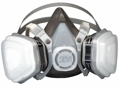 3M 53P71 Disposable Half Face Respirator Facepiece Mask Paint Spray Pesticide LG • $31.99