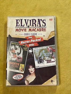 Elviras Movie Macabre - Maneater Of Hydra  The House That Screamed (DVD 2007) • $6