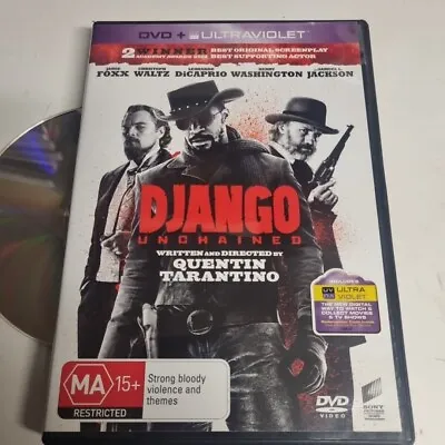 Django Unchained VGC Region 2 4 5  (DVD 2012) • $5.15