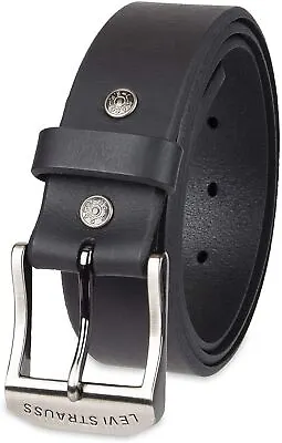 Levi's Men's 38MM Wide Beveled Edge Bridle Leather Belt • $24.99