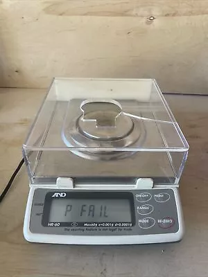 A&D AND HR-60 Analytical Scale Balance • $125