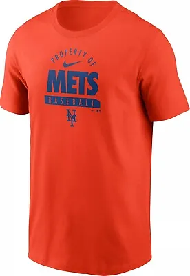 New York Mets Men's Nike Property Logo Tee - NWT - FREE SHIPPING! • $23.99